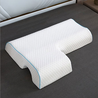 Memory Foam Couples Pillow with Arm Rest