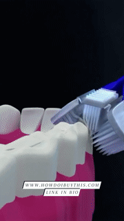 Sparkle Triple-Head Toothbrush