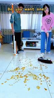 Hands Free Lazy Flat Mop