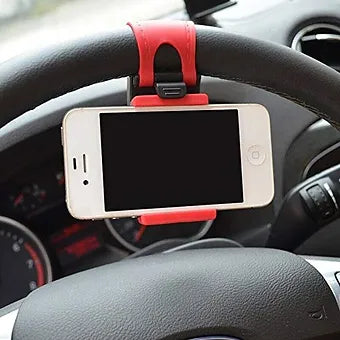 Car Steering Wheel Mount Mobile Holder