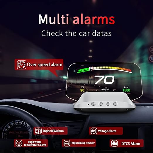 Multifunction HUD Navigation Projector