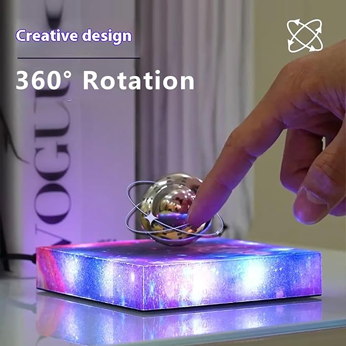Magnetic Levitating RGB Galaxy Lamp