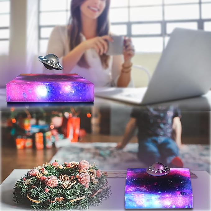 Magnetic Levitating RGB Galaxy Lamp