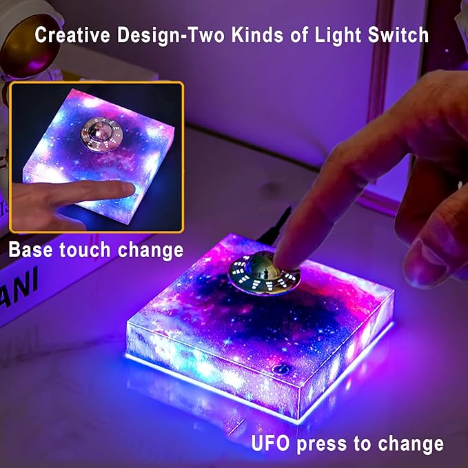 Magnetic Levitating RGB Galaxy Lamp