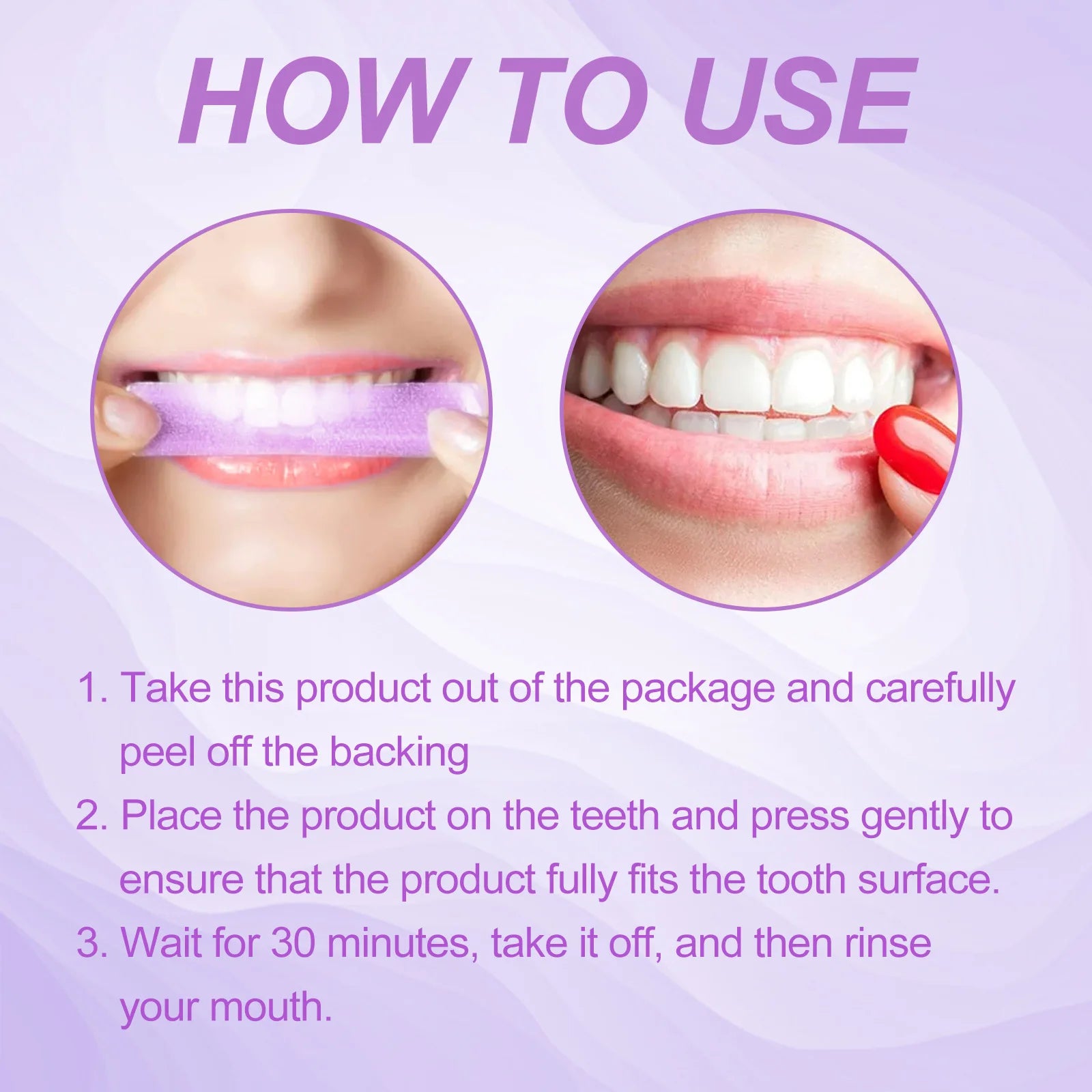 Purple Teeth Whitening 14 Strips