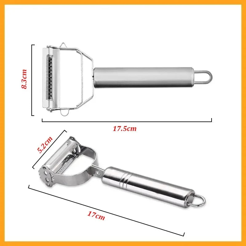 Multifunctional Stainless Steel Vegetable Peeler