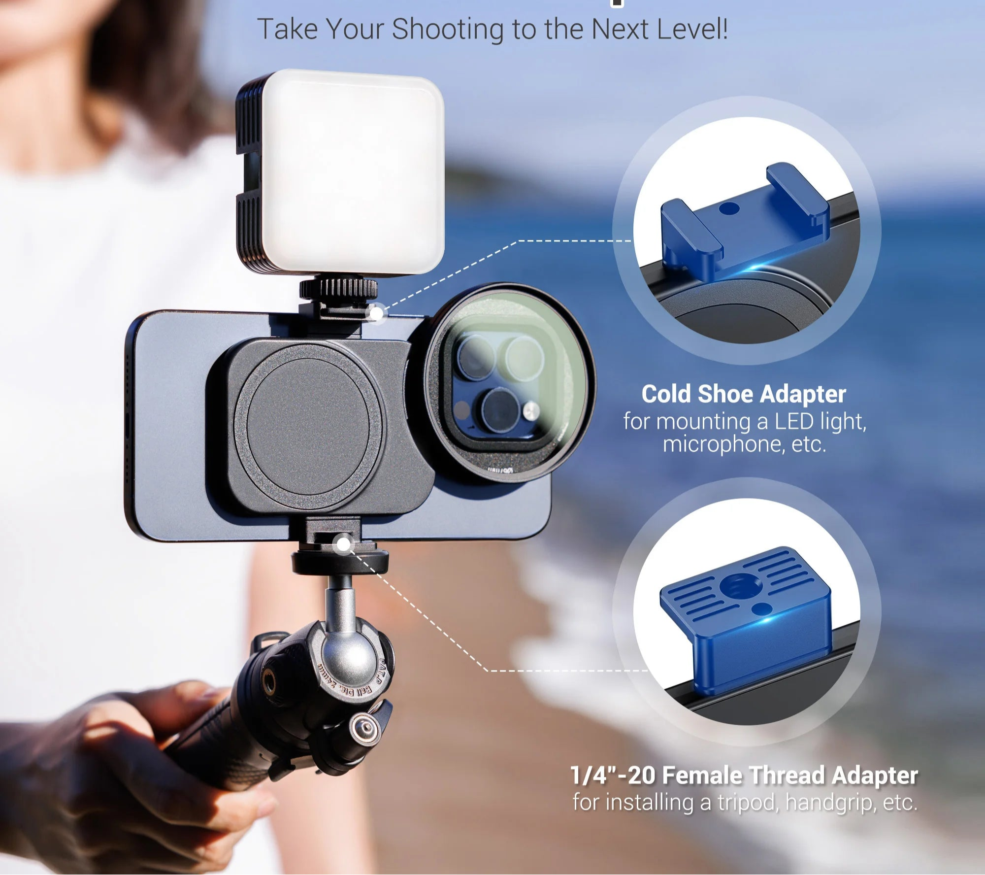 67mm Magnetic Lens Filter Adapter