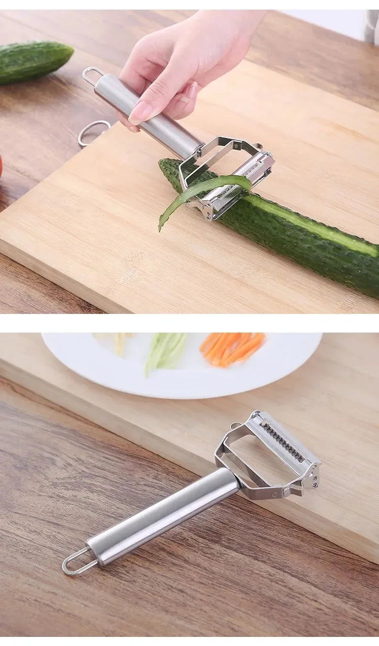 Multifunctional Stainless Steel Vegetable Peeler