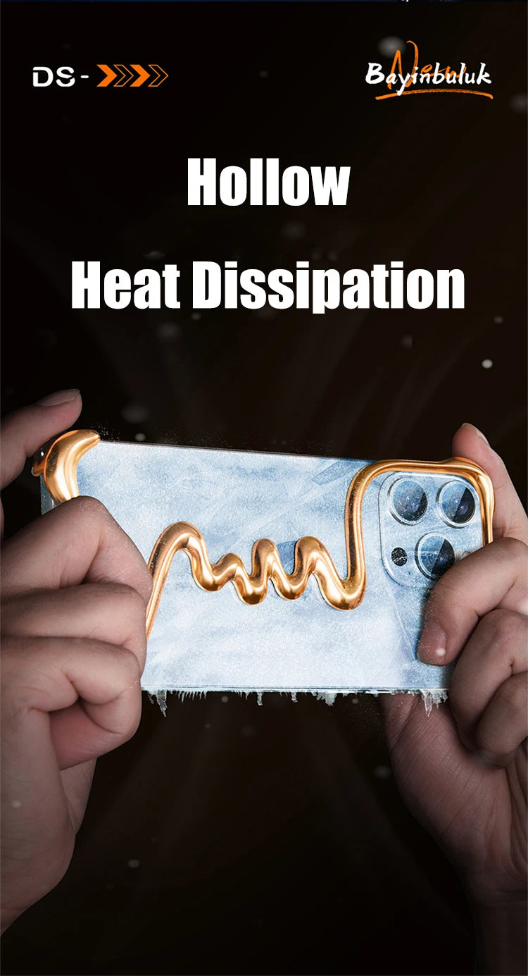 Metal Alloy Frameless  iPhone Case