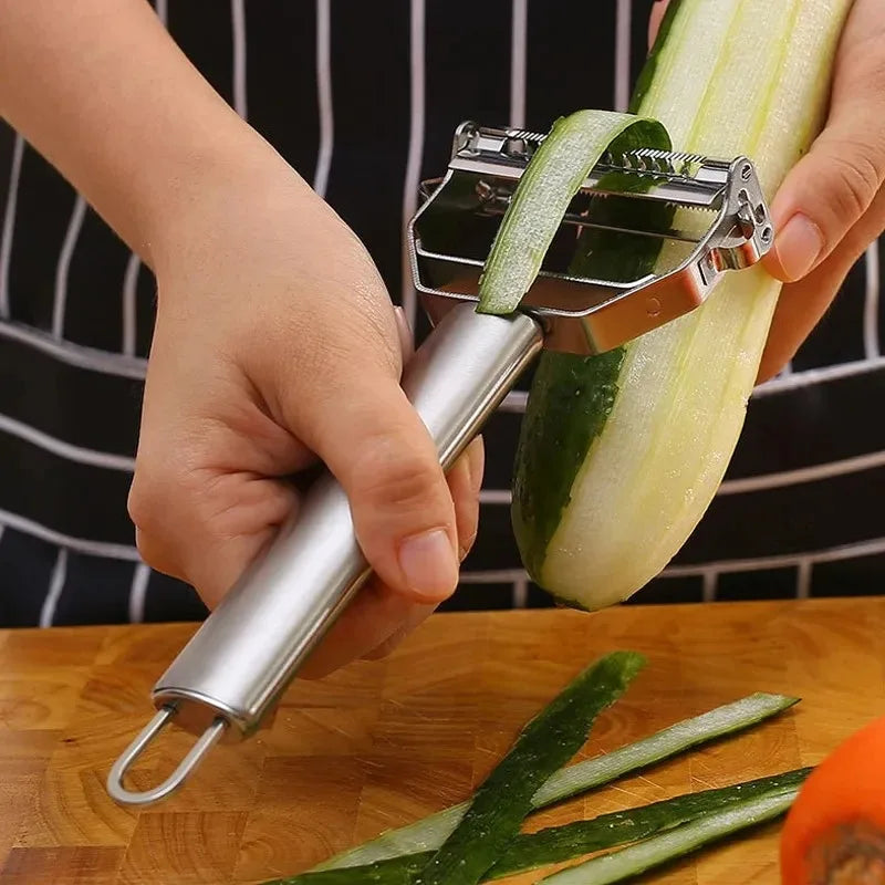 Multifunctional Stainless Steel Vegetable Peeler