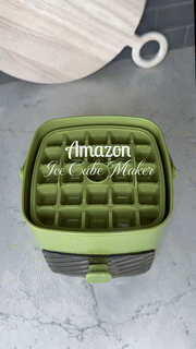 Double Layer Ice Cube Maker With Lid