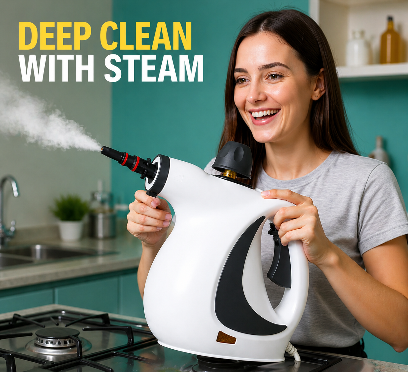 Pressurized Handheld Steam Cleaner