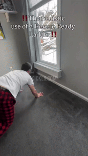 Emergency Ladder Rope