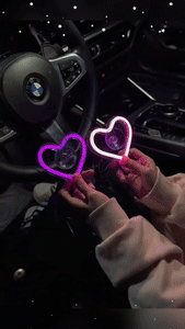 Glow Heart RC Neon Light