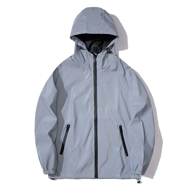 Fully Reflective Hooded Jacket
