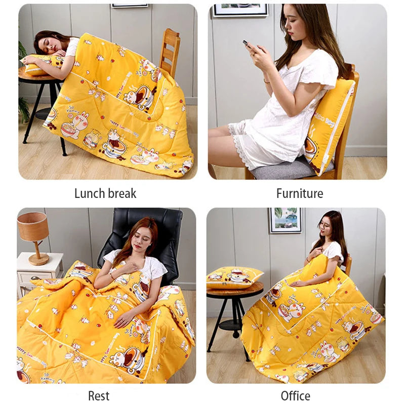 Foldable Blanket Pillow