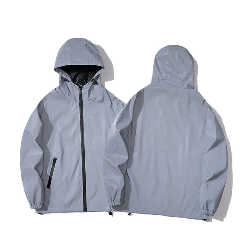 Fully Reflective Hooded Jacket