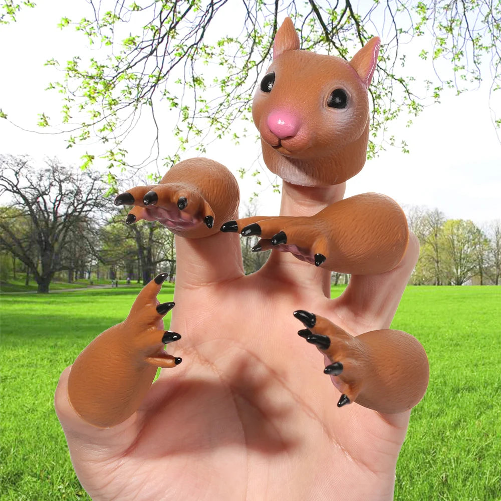 Cute Mini Finger Puppet Toy