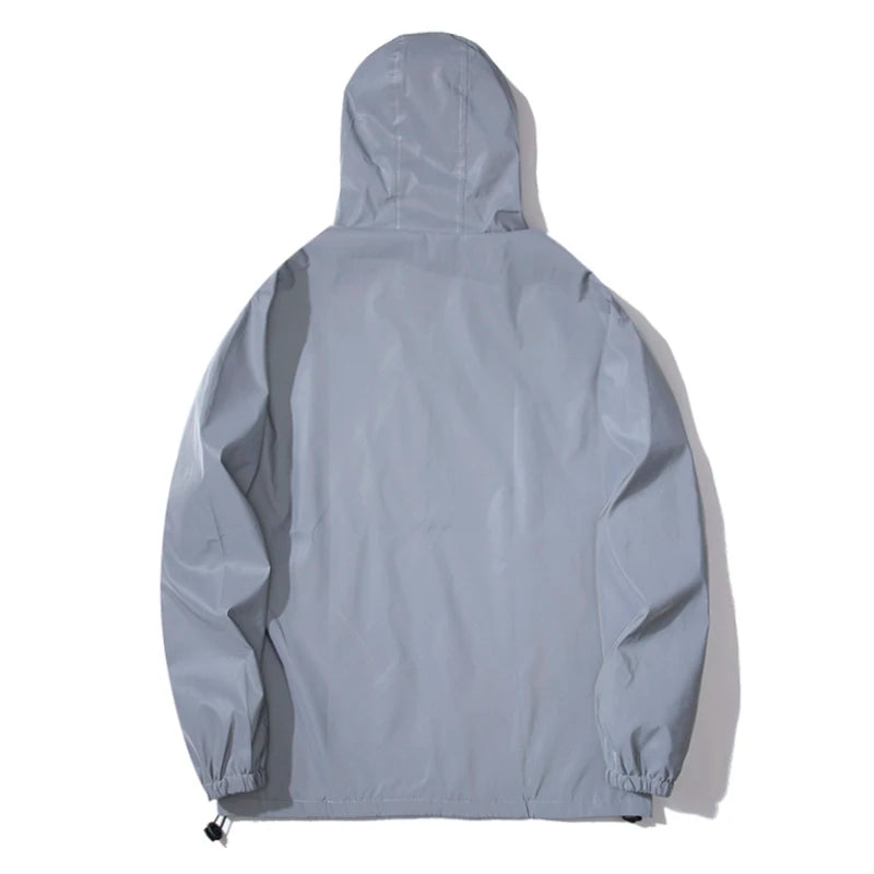 Fully Reflective Hooded Jacket