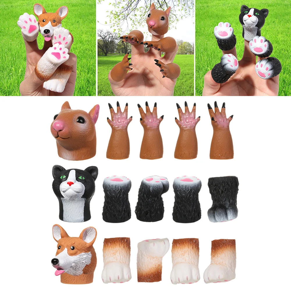 Cute Mini Finger Puppet Toy