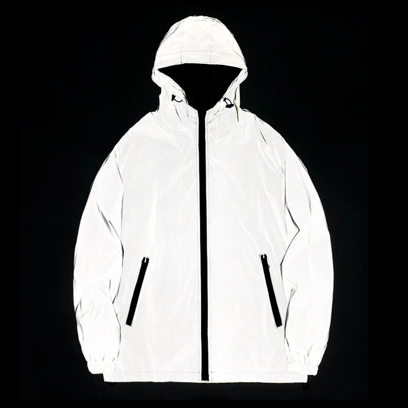Fully Reflective Hooded Jacket