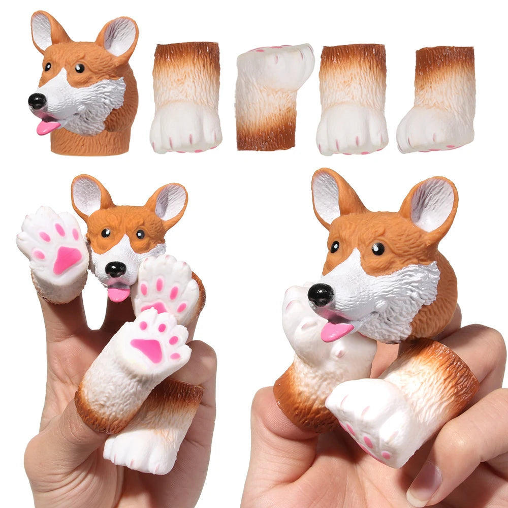 Cute Mini Finger Puppet Toy