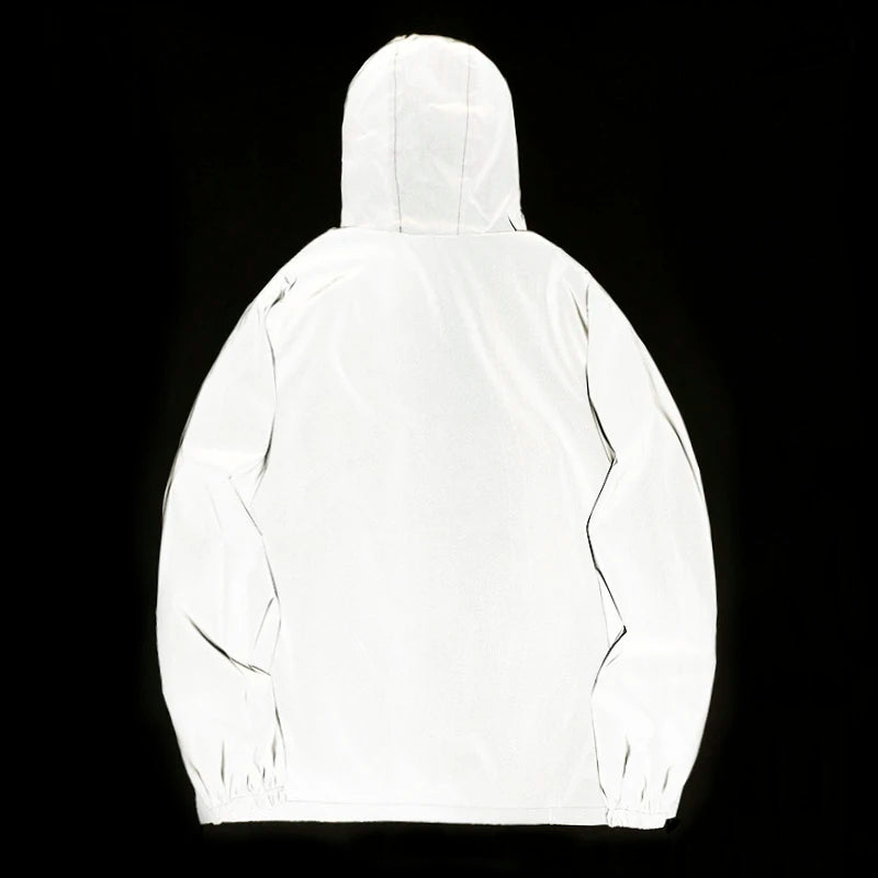 Fully Reflective Hooded Jacket