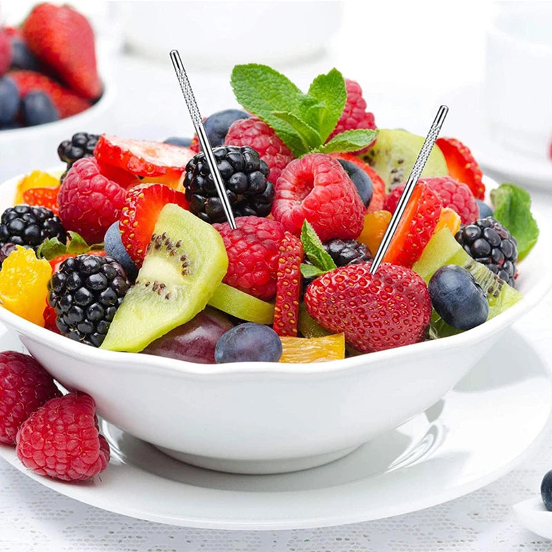 Stainless Steel Reusable Toothpick Set