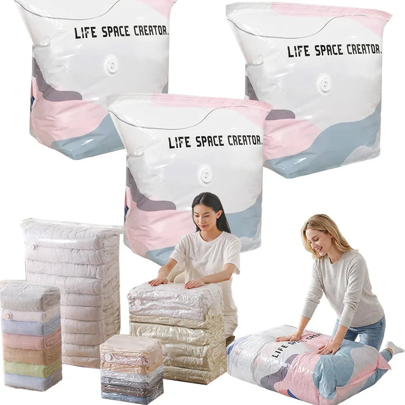 Heavy-Duty Vacuum Storage Compression Bags