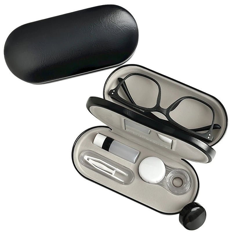 2 In 1 Glasses and  Contact Lens Case