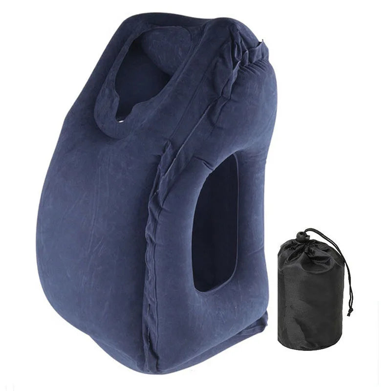 Inflatable Headrest Chin Support Pillow