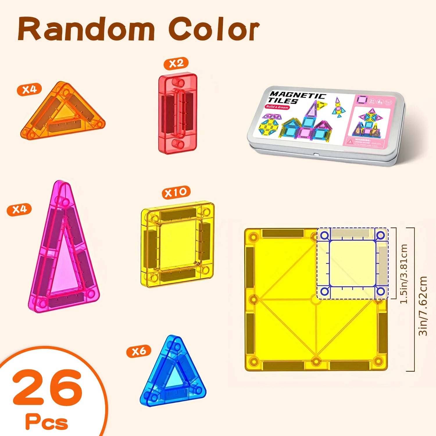 Mini Magnetic Building Blocks