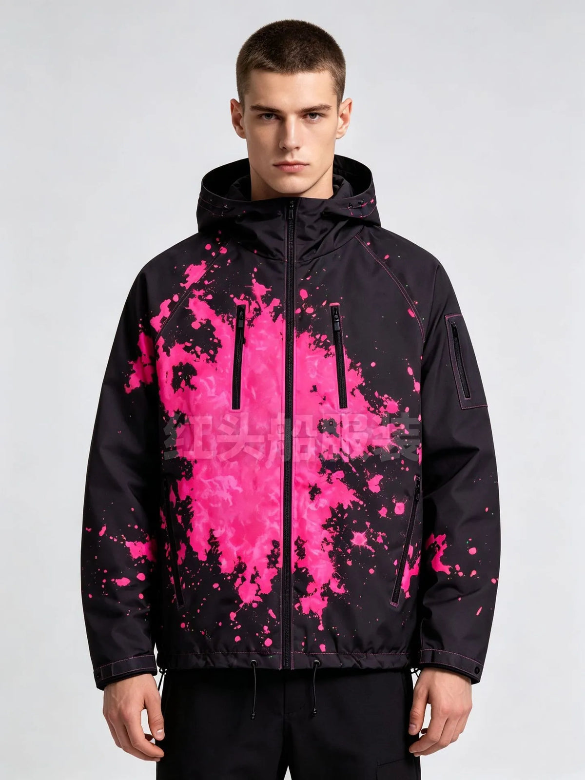 Waterproof Color Changing Hooded Jacket