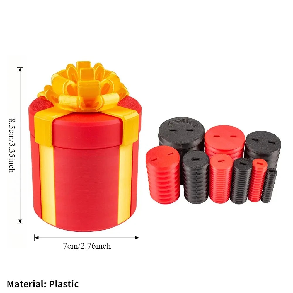 Nested Screw Money Prank Puzzle Box