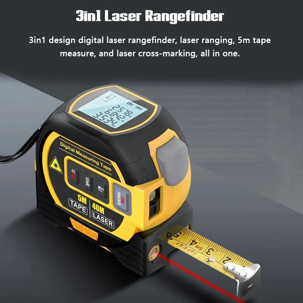 Steel Laser Measuring Ruler