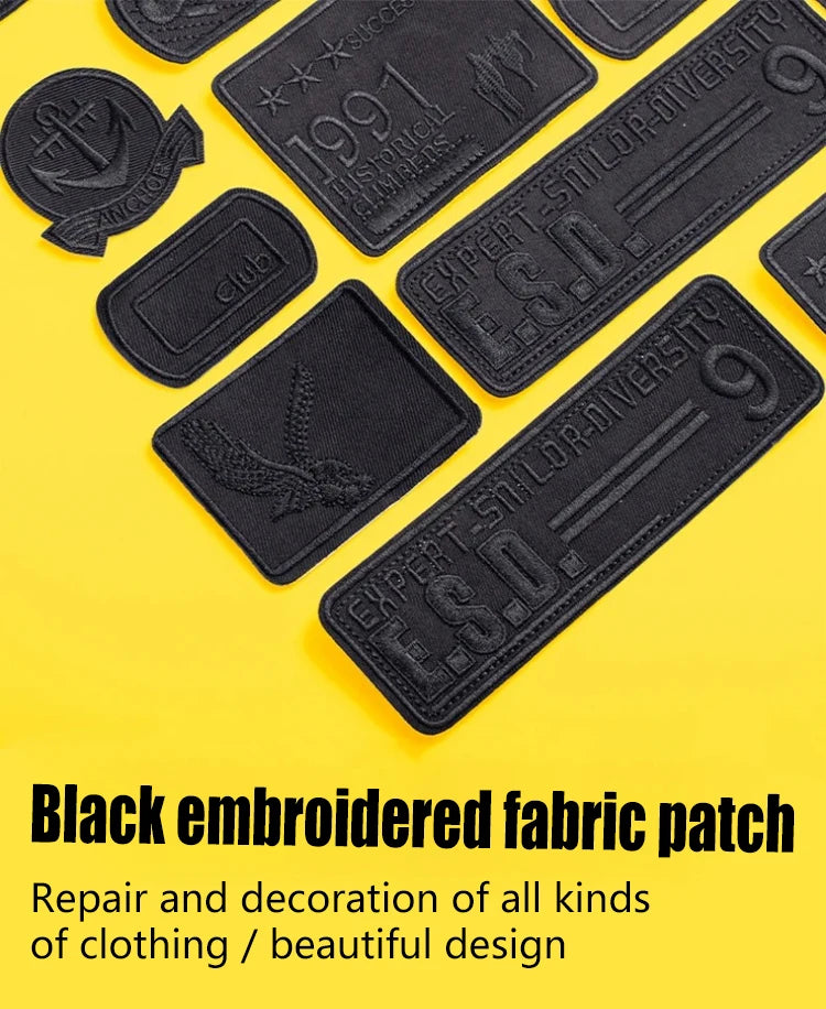 Self Adhesive Fabric Leather Patch