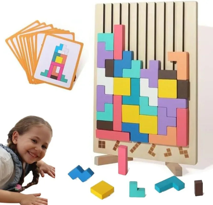 Classic Family Wooden Puzzle Game