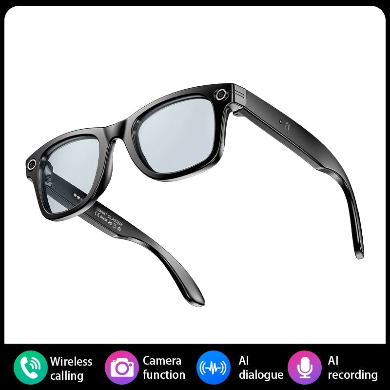 Smart Bluetooth Camera Glasses