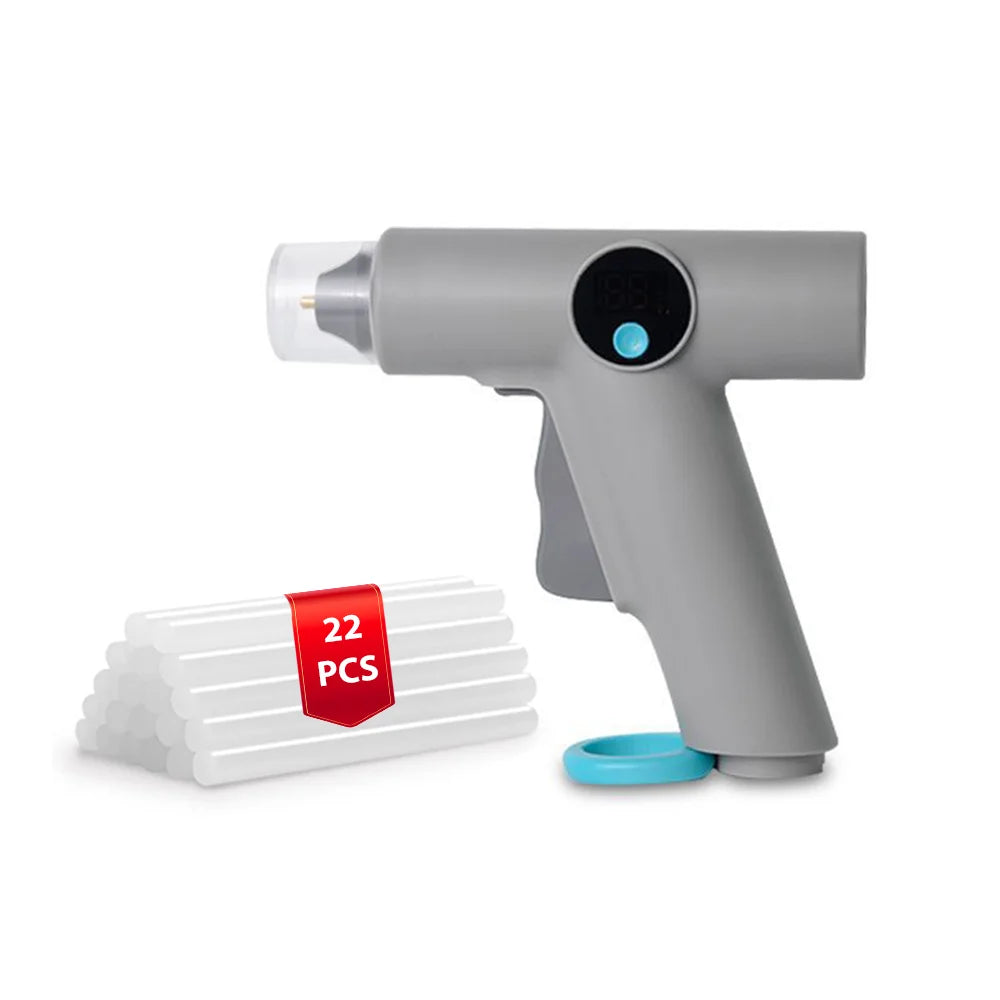 Cordless Hot Glue Gun With LED