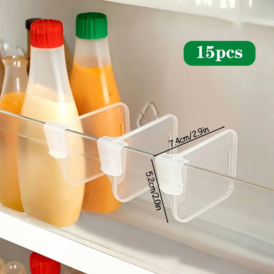 Refrigerator Door Organizer Clip
