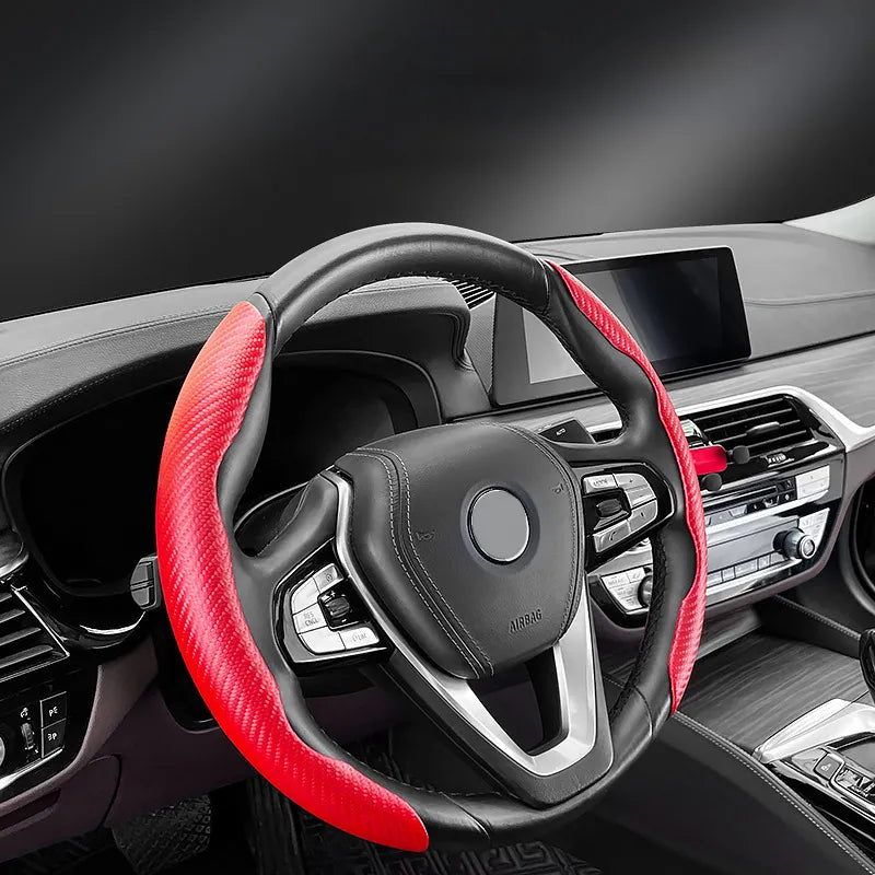 Carbon Fiber Steering Wheel Cover