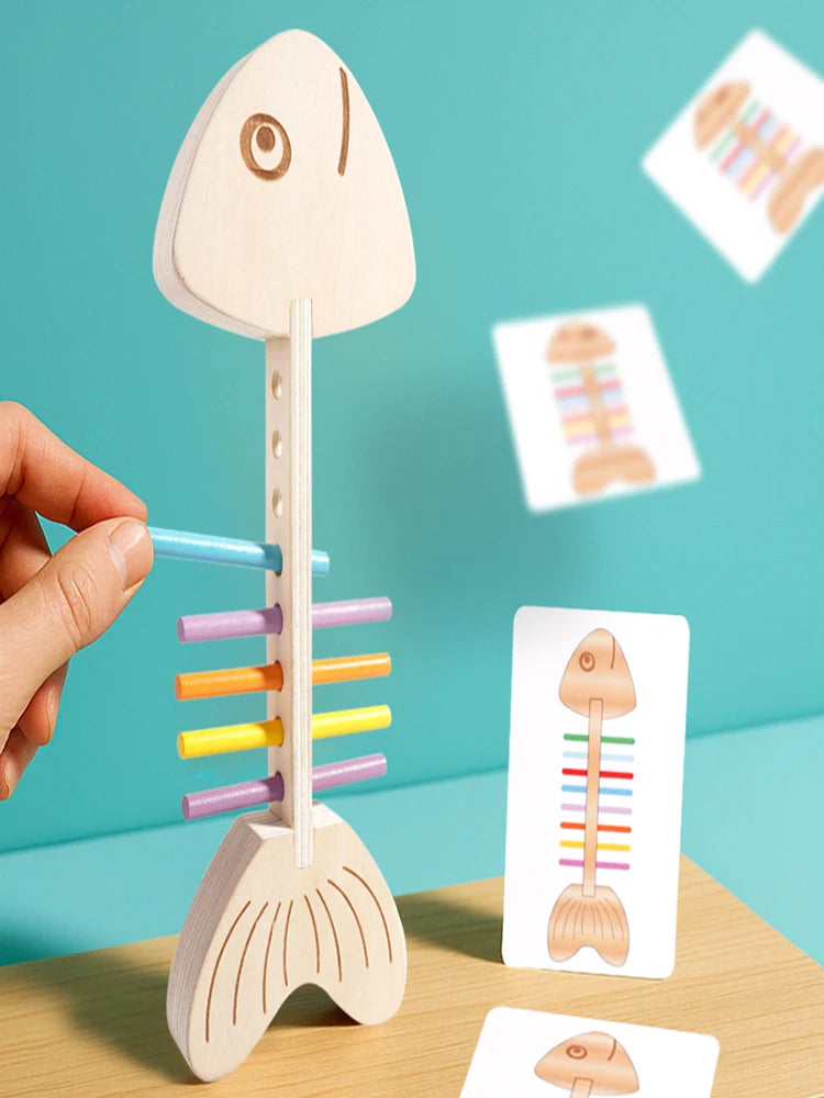 Montessori Wooden Creative Puzzle Toy