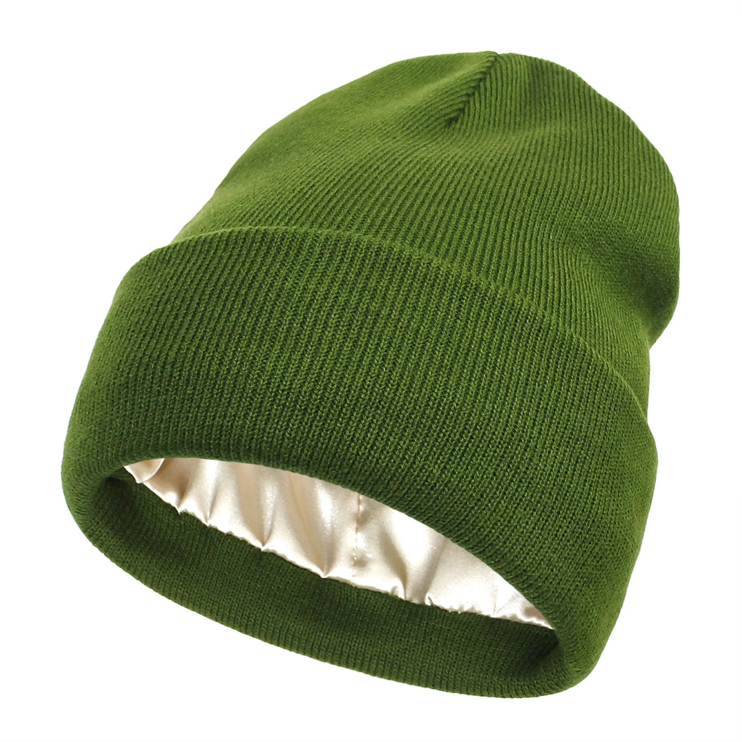 Winter Hat For Women Silk Satin Lined