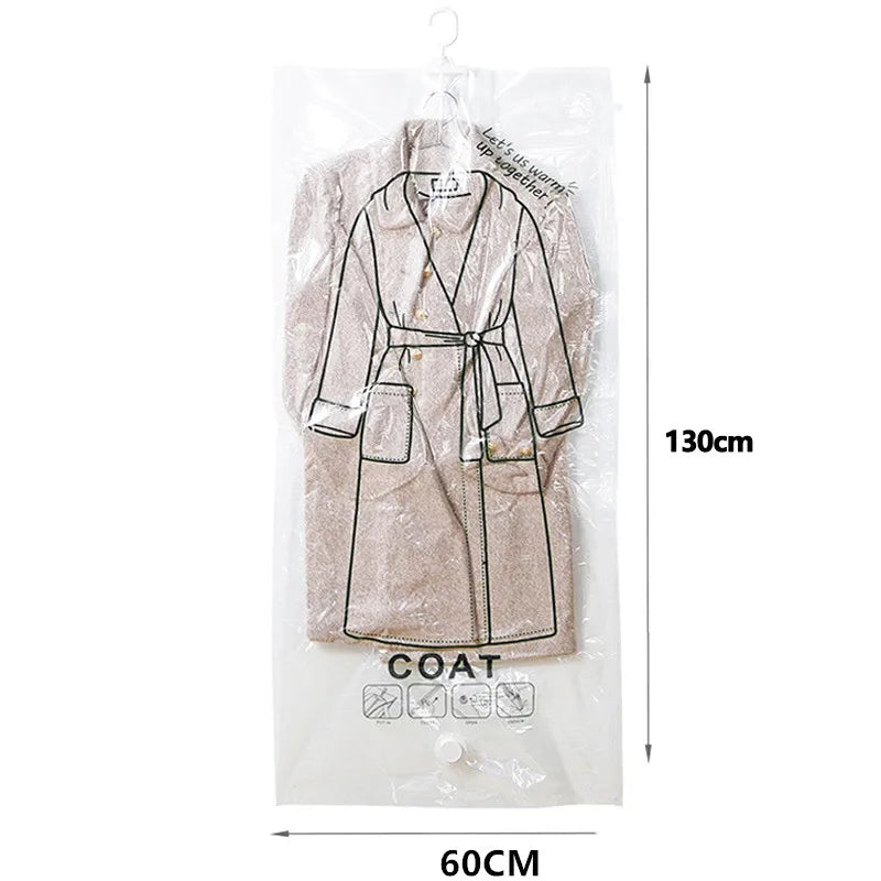 Hanging Space Saver Compression Storage Bag