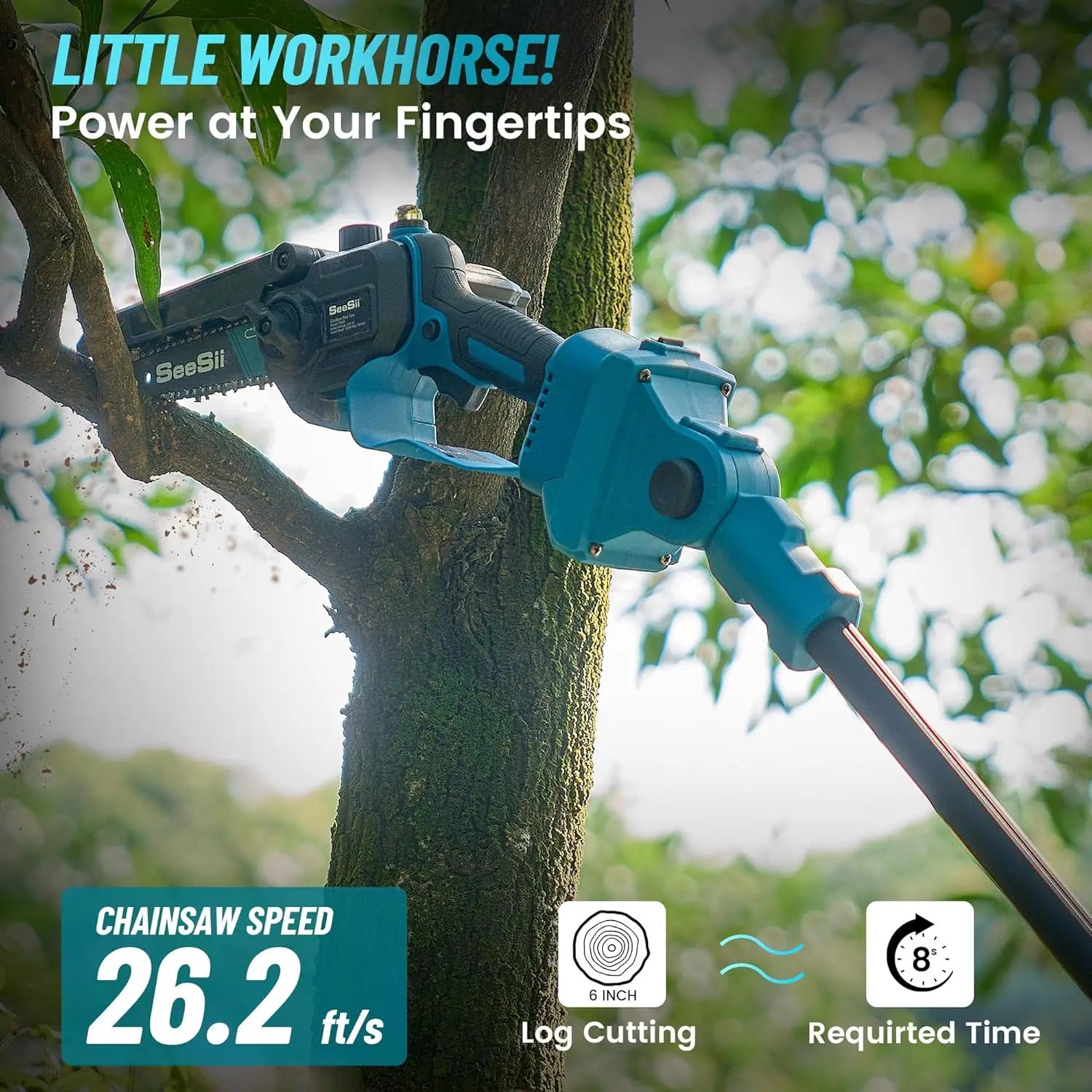 Cordless Electric Telescopic Pruning Shears