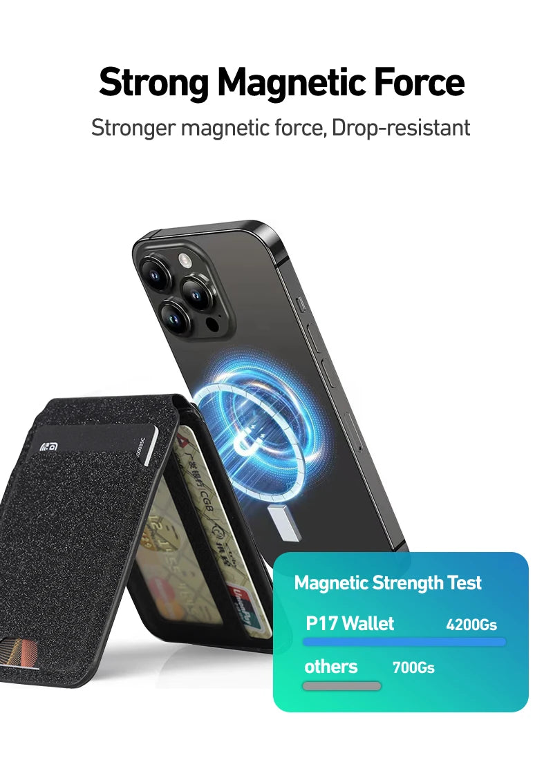 3 in 1 Magsafe Wallet With Tracker