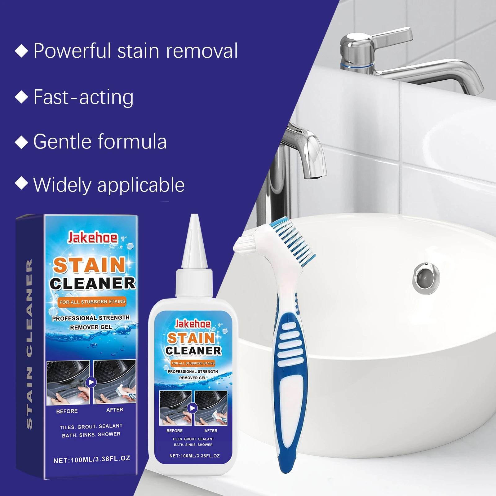 Mildew Stain Remover Gel