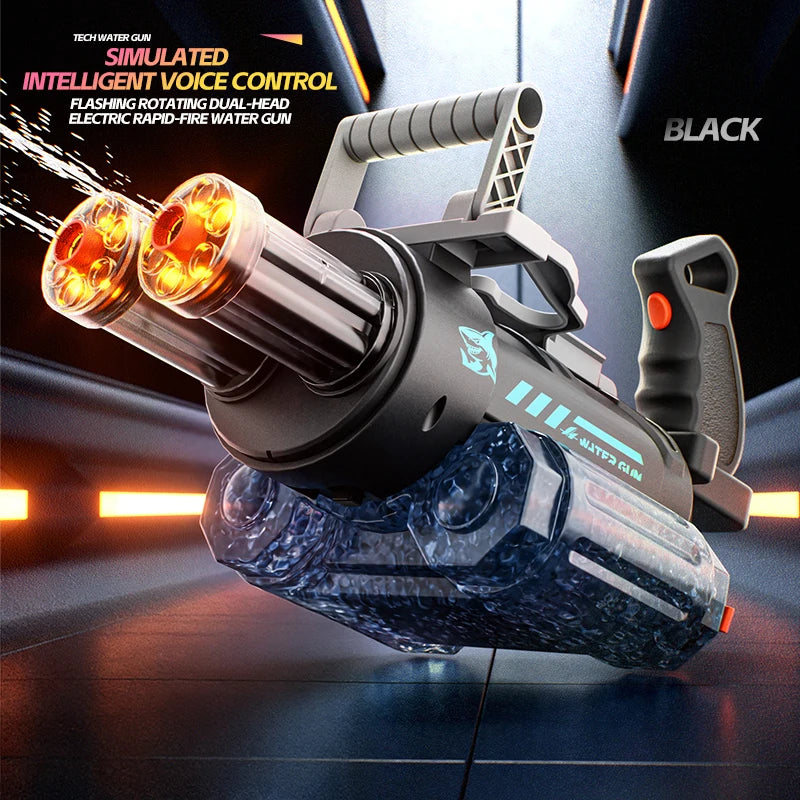 Voice Control Electric Gatling Water Gun