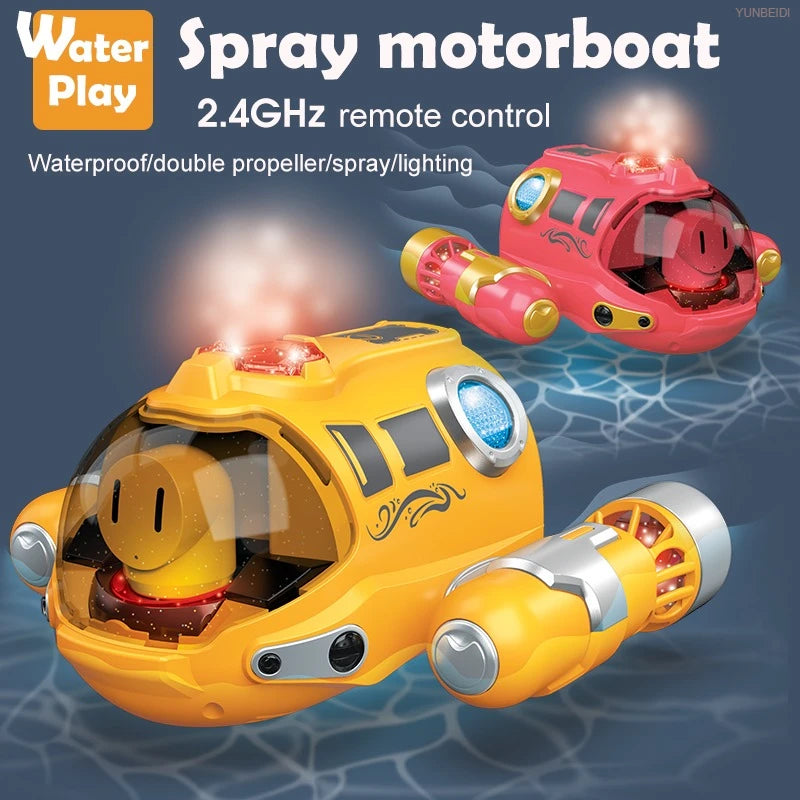 RC Electric Steam Boat Toy