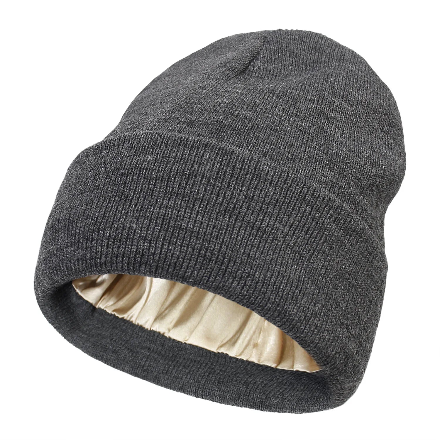 Winter Hat For Women Silk Satin Lined